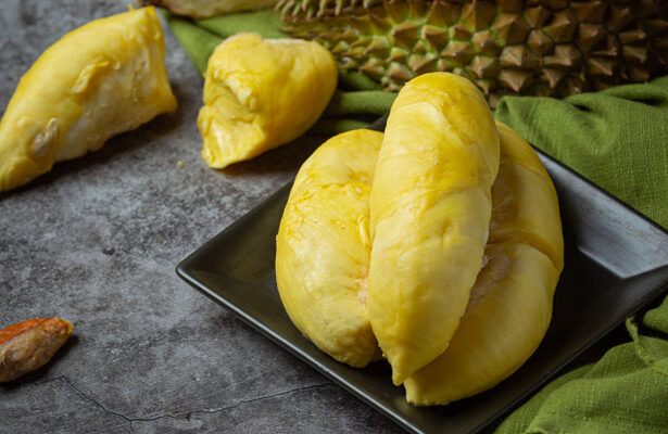 durian, susu