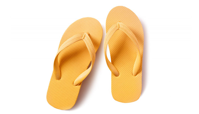 sandal, najis, suci, Puasa, Sandal Jepit