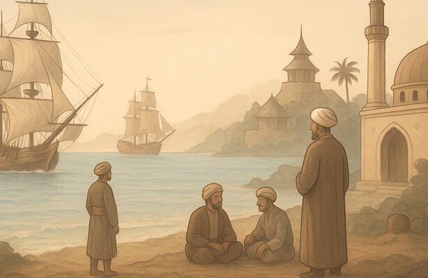 Nusantara, Pedagang Muslim, Masjid Demak , walisongo, Jung Jawa