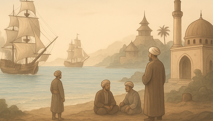 Nusantara, Pedagang Muslim, Masjid Demak , walisongo, Jung Jawa