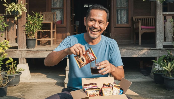 Ngopi Kopi Sachet, Gula dalam Satu Hari