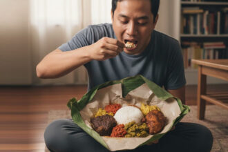 Nasi Padang, puasa, ramadhan, Hipertensi, Makan