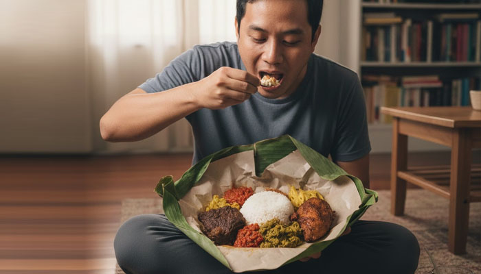 Nasi Padang, puasa, ramadhan, Hipertensi, Makan