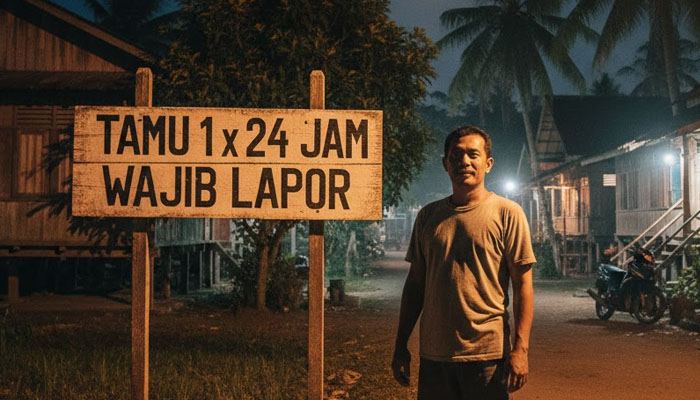 Tamu 1 x 24 Jam Wajib Lapor