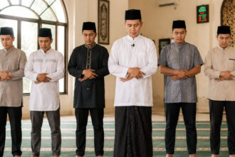 shalat tidak fokus ke arah kiblat