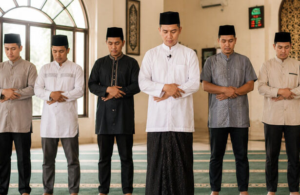 shalat tidak fokus ke arah kiblat