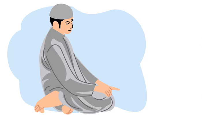 memejamkan mata ketika shalat