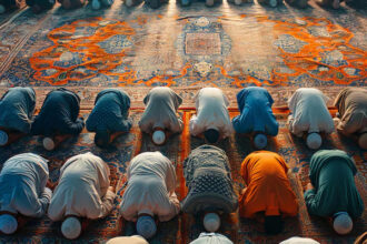 syaitan di antara saf, shalat