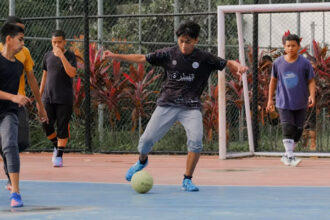 futsal, celana pendek