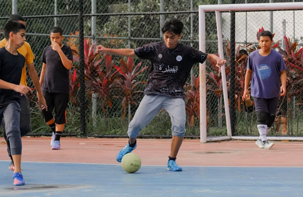 futsal, celana pendek