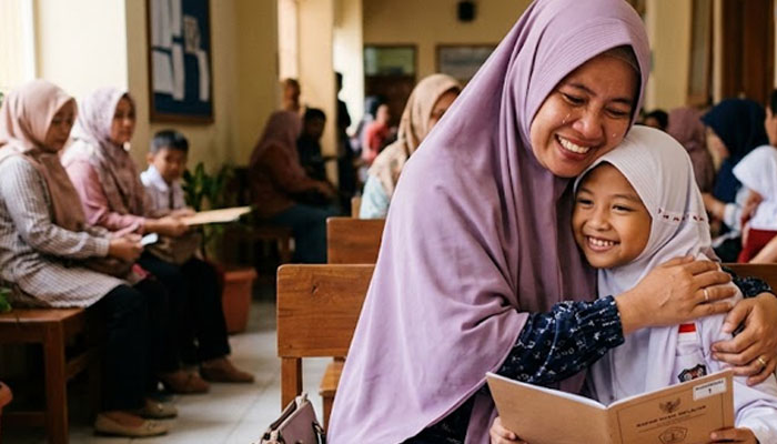 Ibu, Iman, membandingkan anak