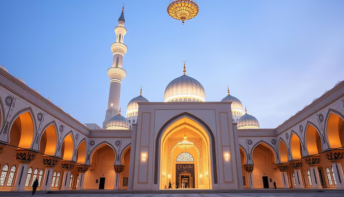 transaksi di masjid