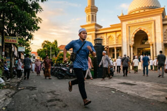berlari mengejar rakaat