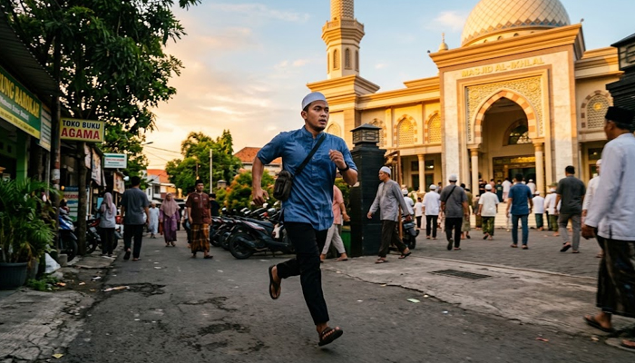 berlari mengejar rakaat