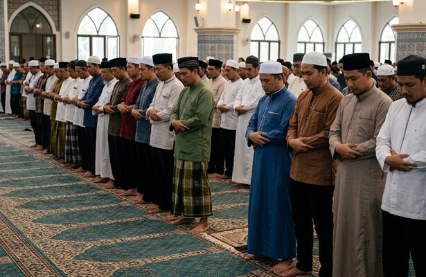 makmum berpindah posisi