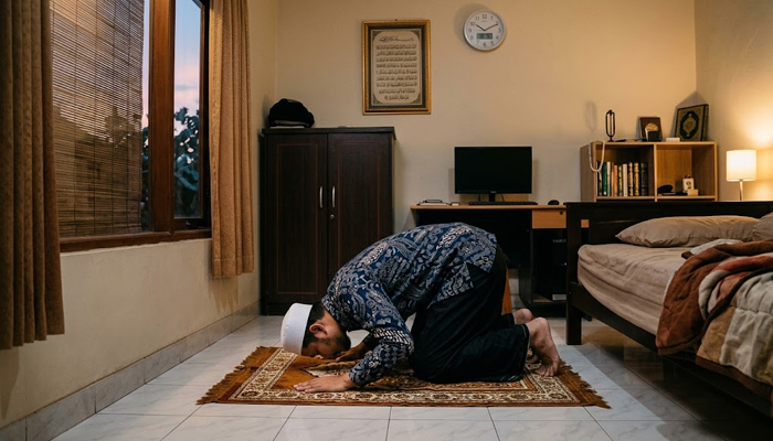 membatalkan shalat